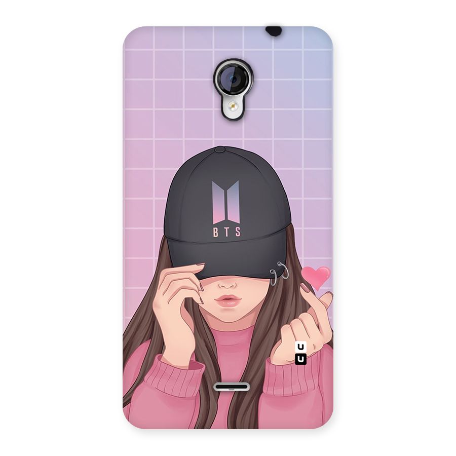 Anime Beautiful BTS Girl Back Case for Micromax Unite 2 A106