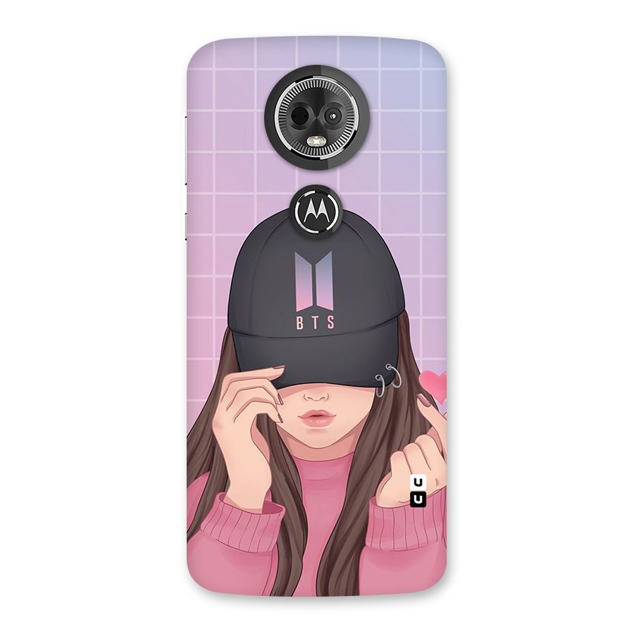 Anime Beautiful BTS Girl Back Case for Moto E5 Plus