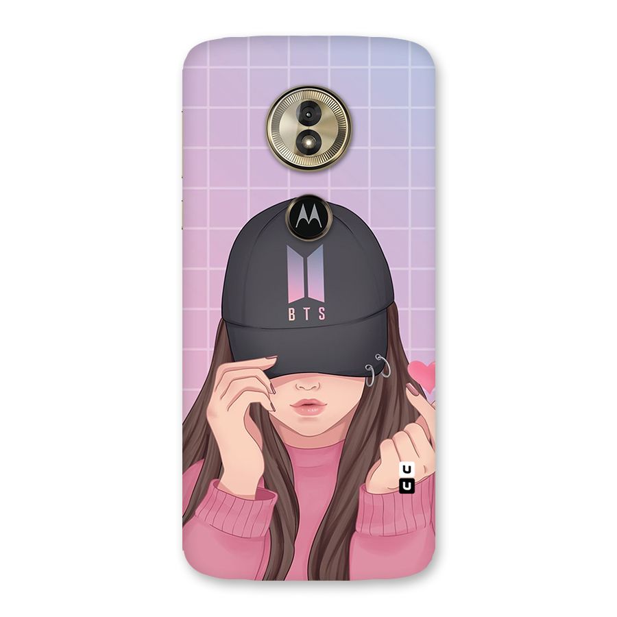 Anime Beautiful BTS Girl Back Case for Moto G6 Play