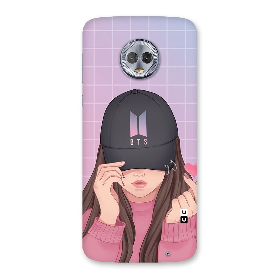 Anime Beautiful BTS Girl Back Case for Moto G6 Plus