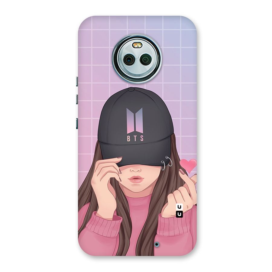 Anime Beautiful BTS Girl Back Case for Moto X4