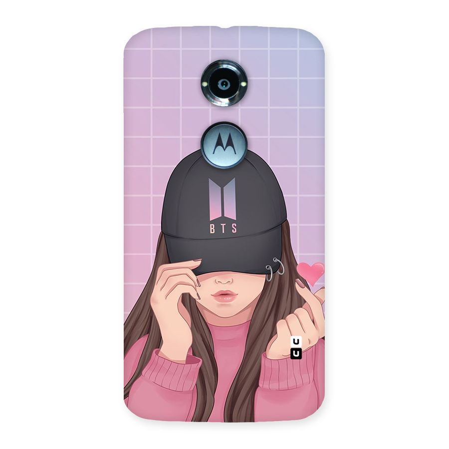 Anime Beautiful BTS Girl Back Case for Moto X 2nd Gen