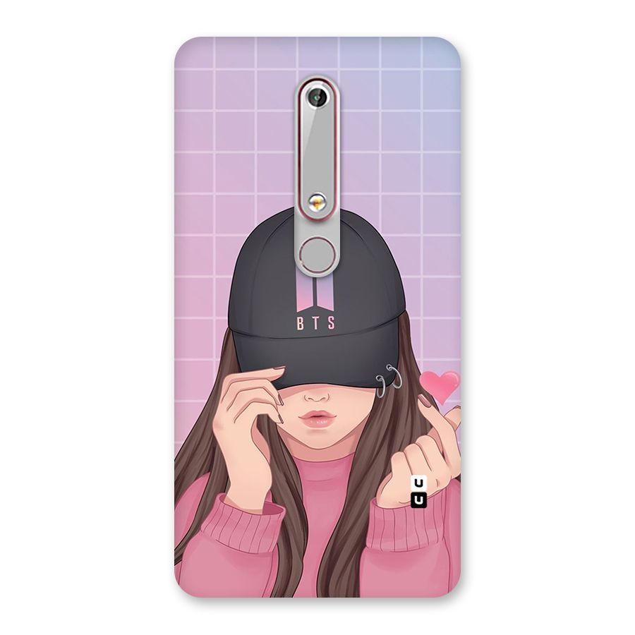 Anime Beautiful BTS Girl Back Case for Nokia 6.1