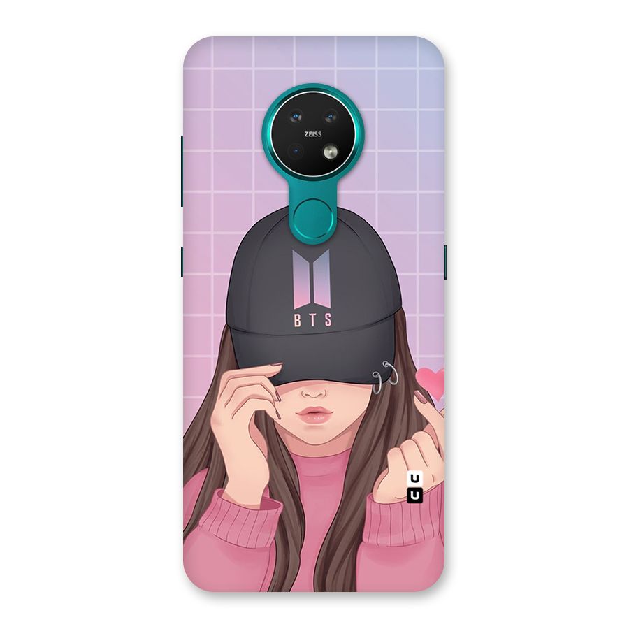 Anime Beautiful BTS Girl Back Case for Nokia 7.2