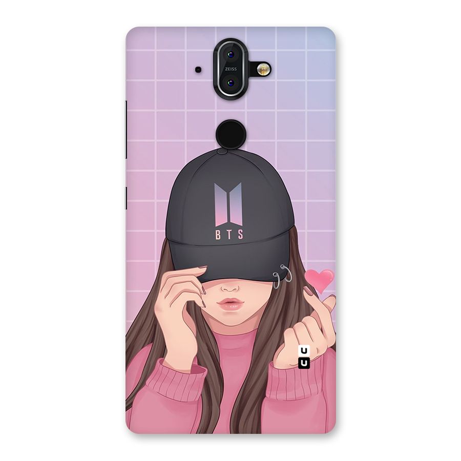 Anime Beautiful BTS Girl Back Case for Nokia 8 Sirocco