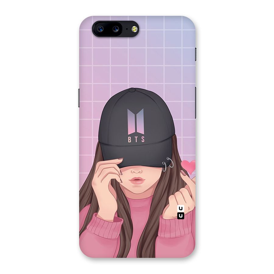 Anime Beautiful BTS Girl Back Case for OnePlus 5