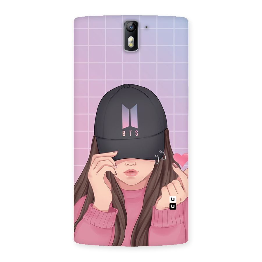 Anime Beautiful BTS Girl Back Case for One Plus One