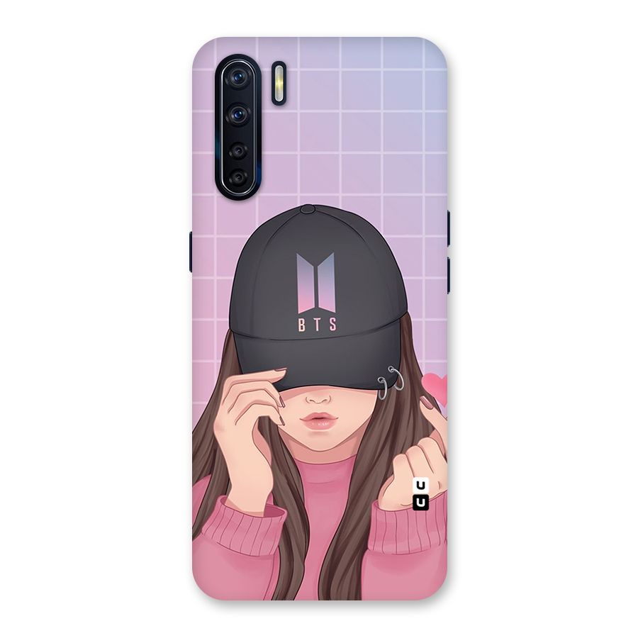 Anime Beautiful BTS Girl Back Case for Oppo F15