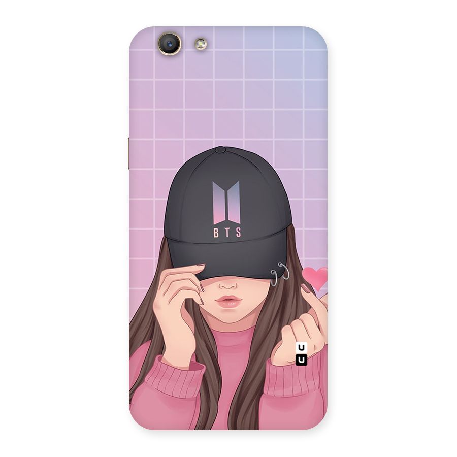 Anime Beautiful BTS Girl Back Case for Oppo F1s