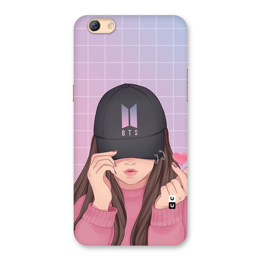 Anime Beautiful BTS Girl Back Case for Oppo F3 Plus