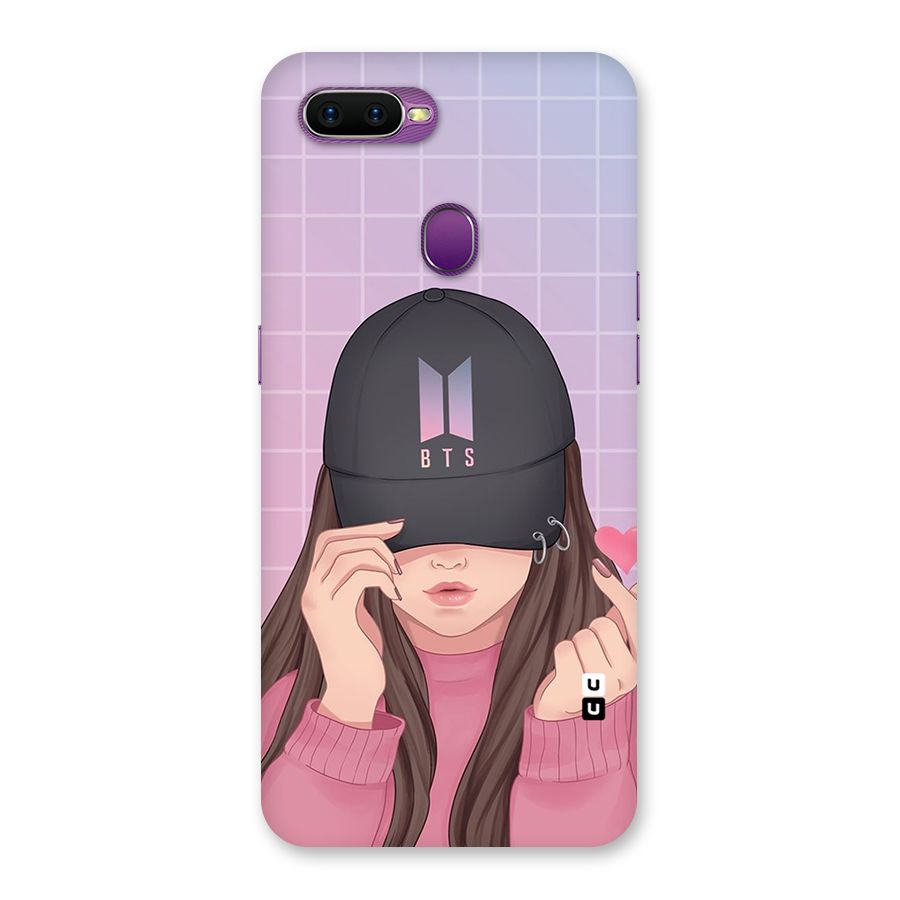 Anime Beautiful BTS Girl Back Case for Oppo F9