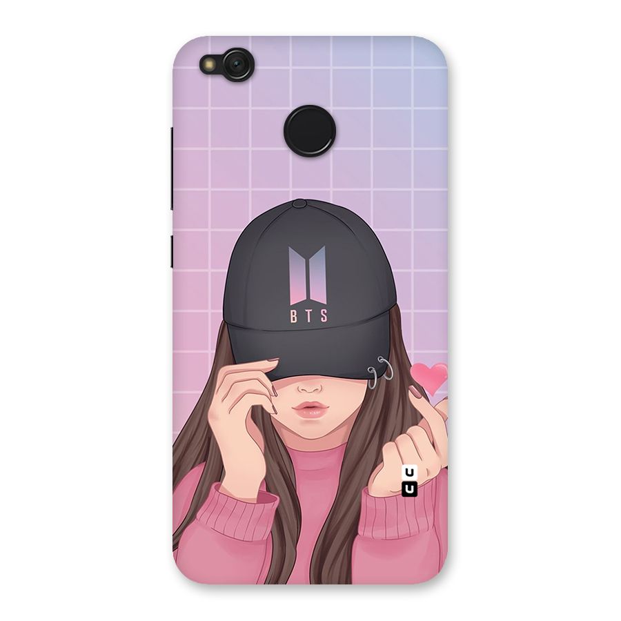Anime Beautiful BTS Girl Back Case for Redmi 4