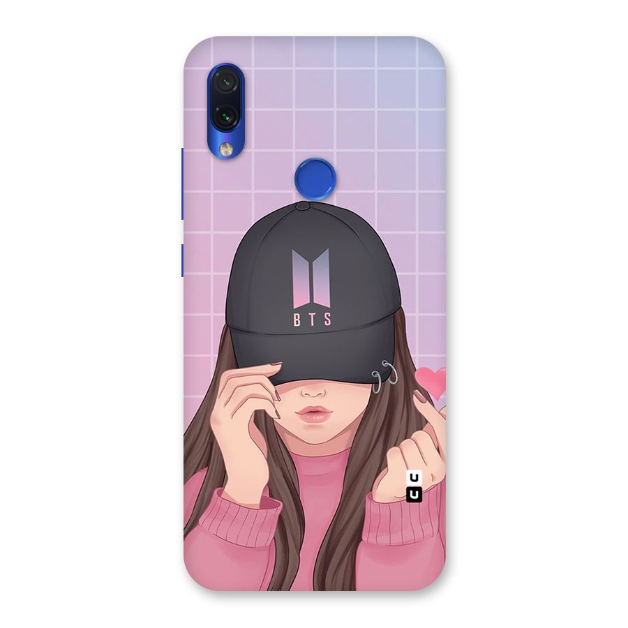 Anime Beautiful BTS Girl Back Case for Redmi Note 7