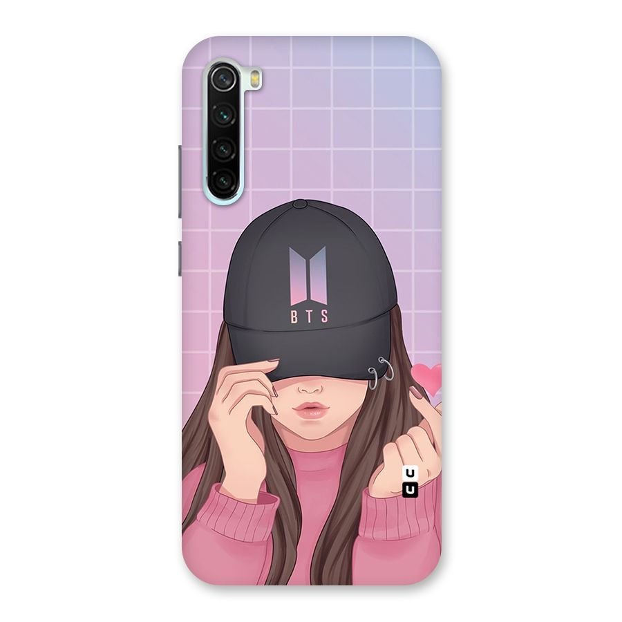 Anime Beautiful BTS Girl Back Case for Redmi Note 8