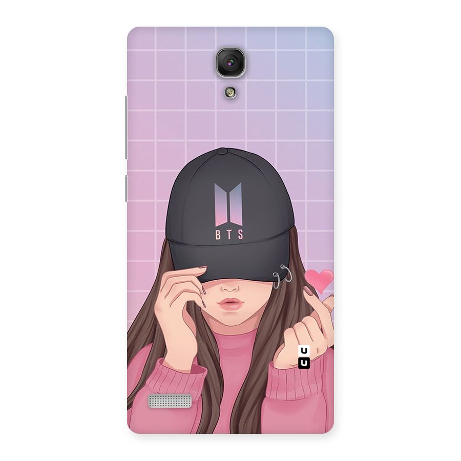 Anime Beautiful BTS Girl Back Case for Redmi Note Prime