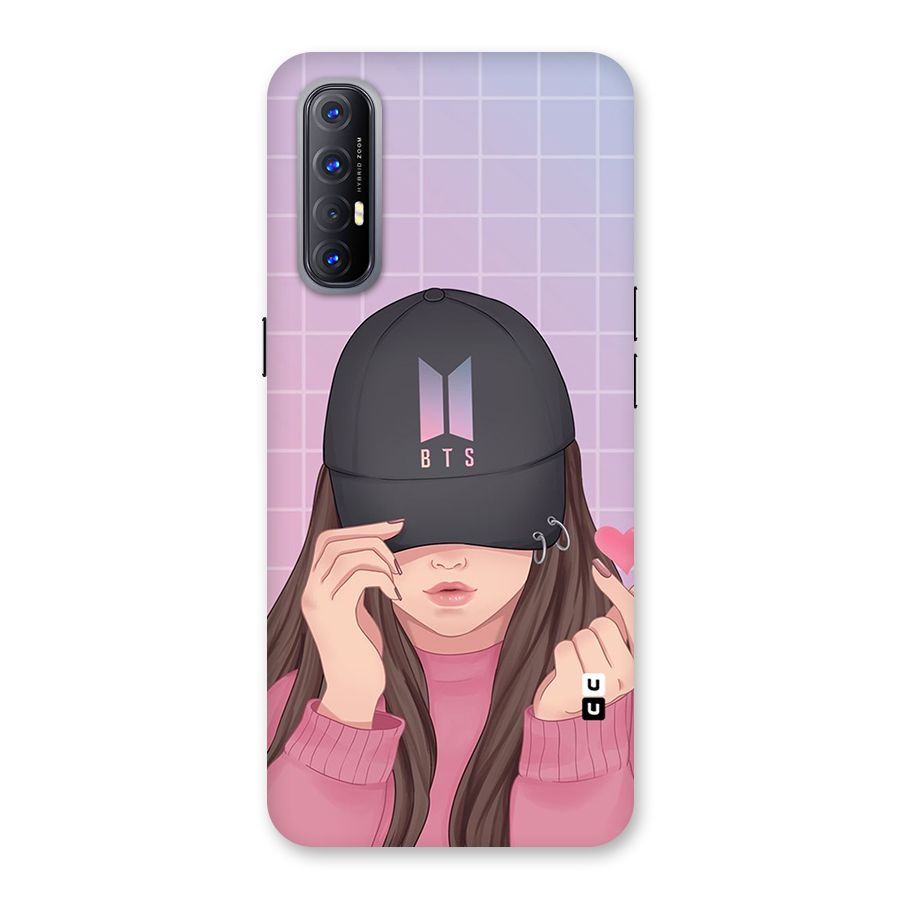 Anime Beautiful BTS Girl Back Case for Reno3 Pro