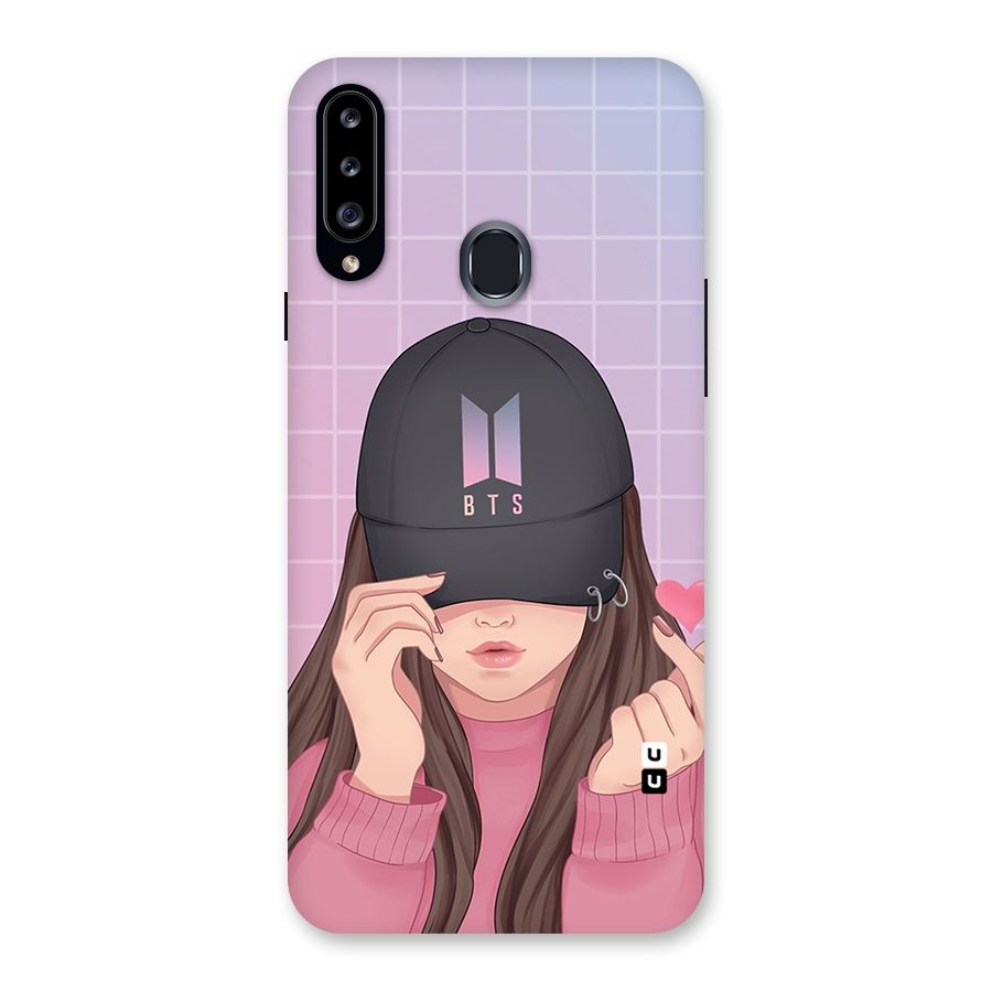 Anime Beautiful BTS Girl Back Case for Samsung Galaxy A20s