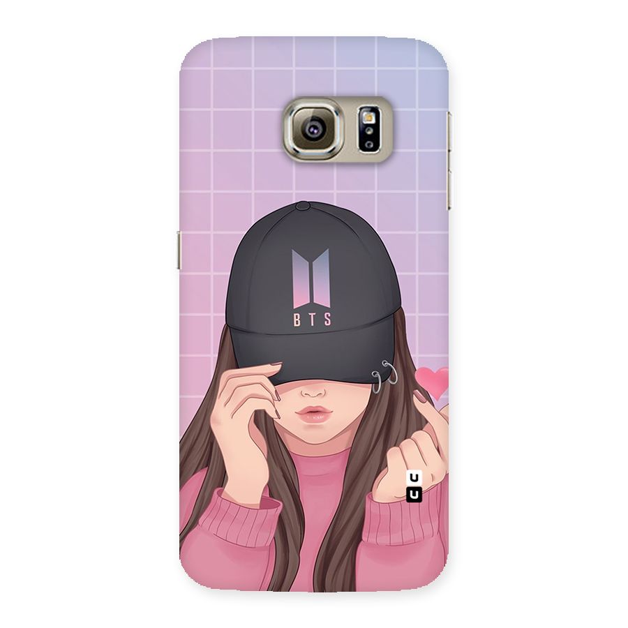 Anime Beautiful BTS Girl Back Case for Samsung Galaxy S6 Edge