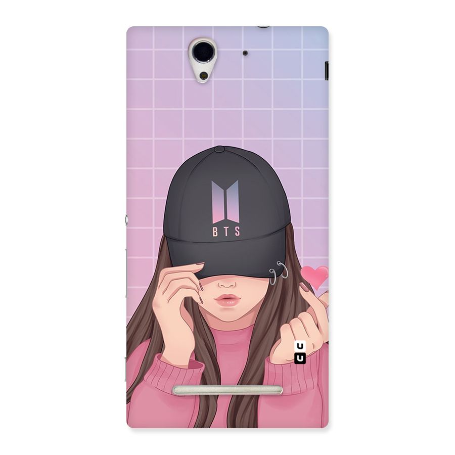 Anime Beautiful BTS Girl Back Case for Sony Xperia C3