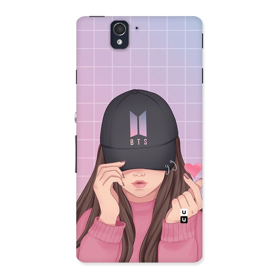 Anime Beautiful BTS Girl Back Case for Sony Xperia Z