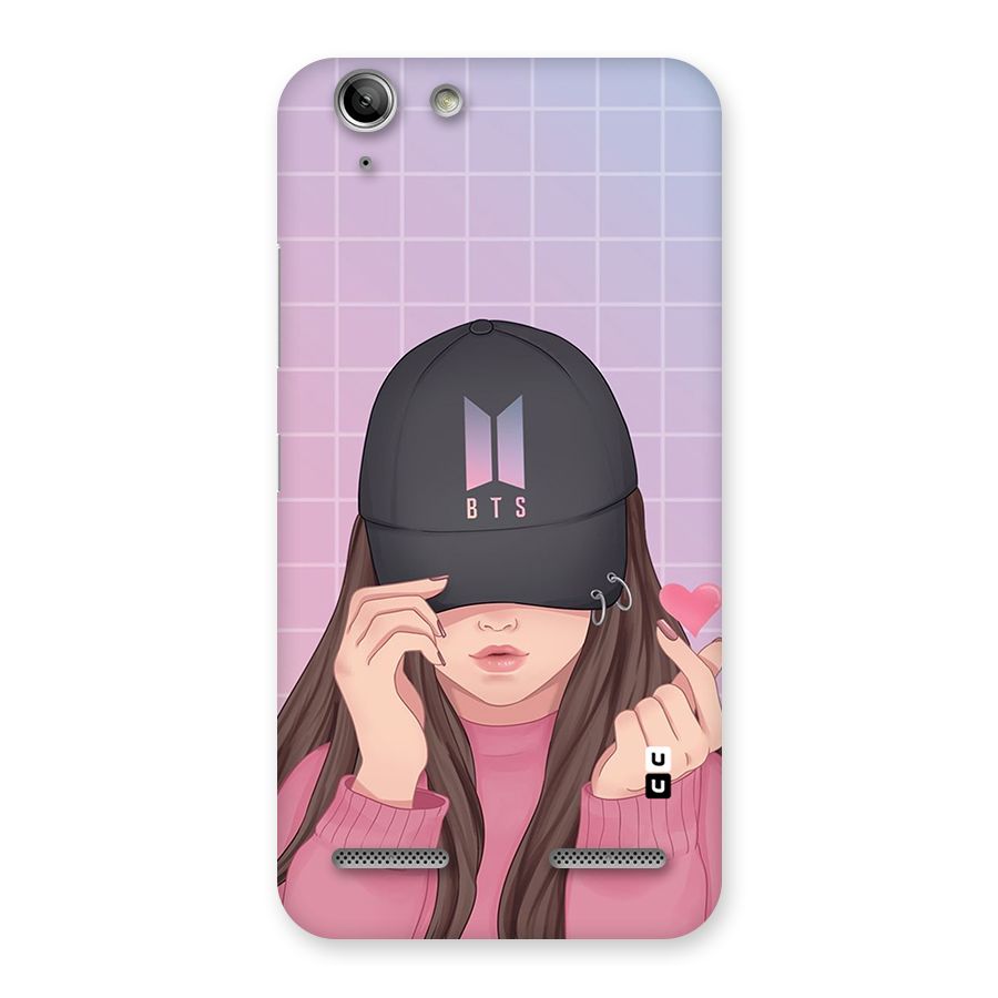 Anime Beautiful BTS Girl Back Case for Vibe K5