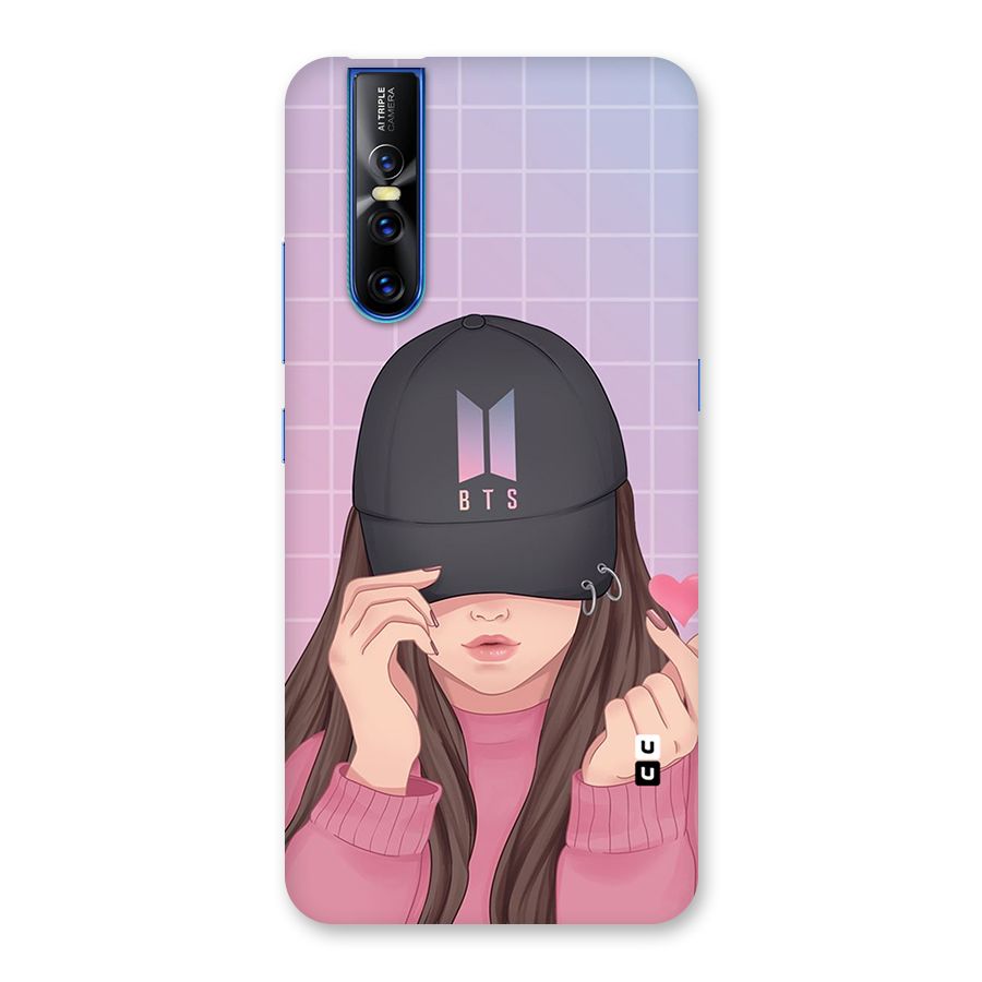 Anime Beautiful BTS Girl Back Case for Vivo V15 Pro