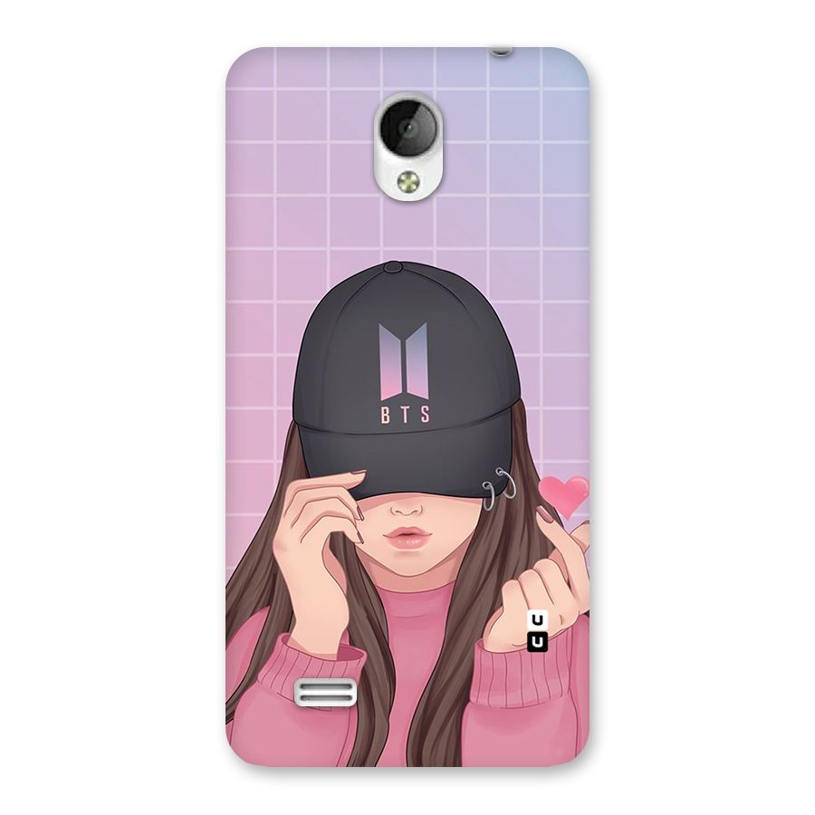 Anime Beautiful BTS Girl Back Case for Vivo Y21