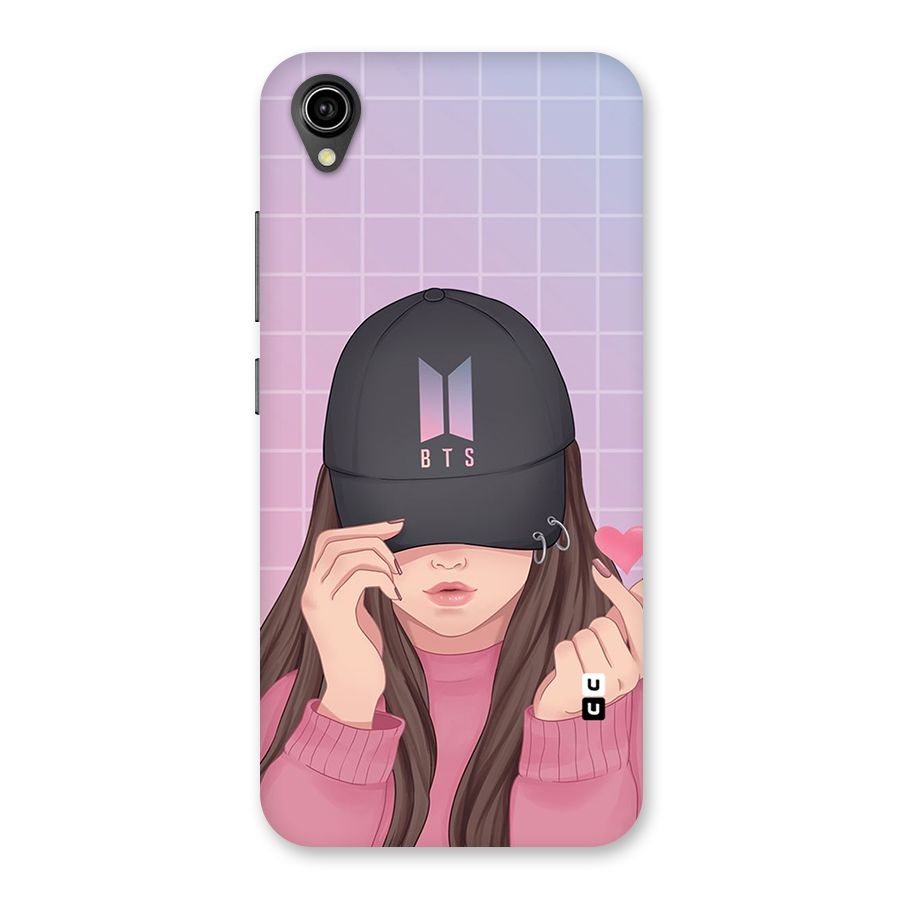 Anime Beautiful BTS Girl Back Case for Vivo Y90