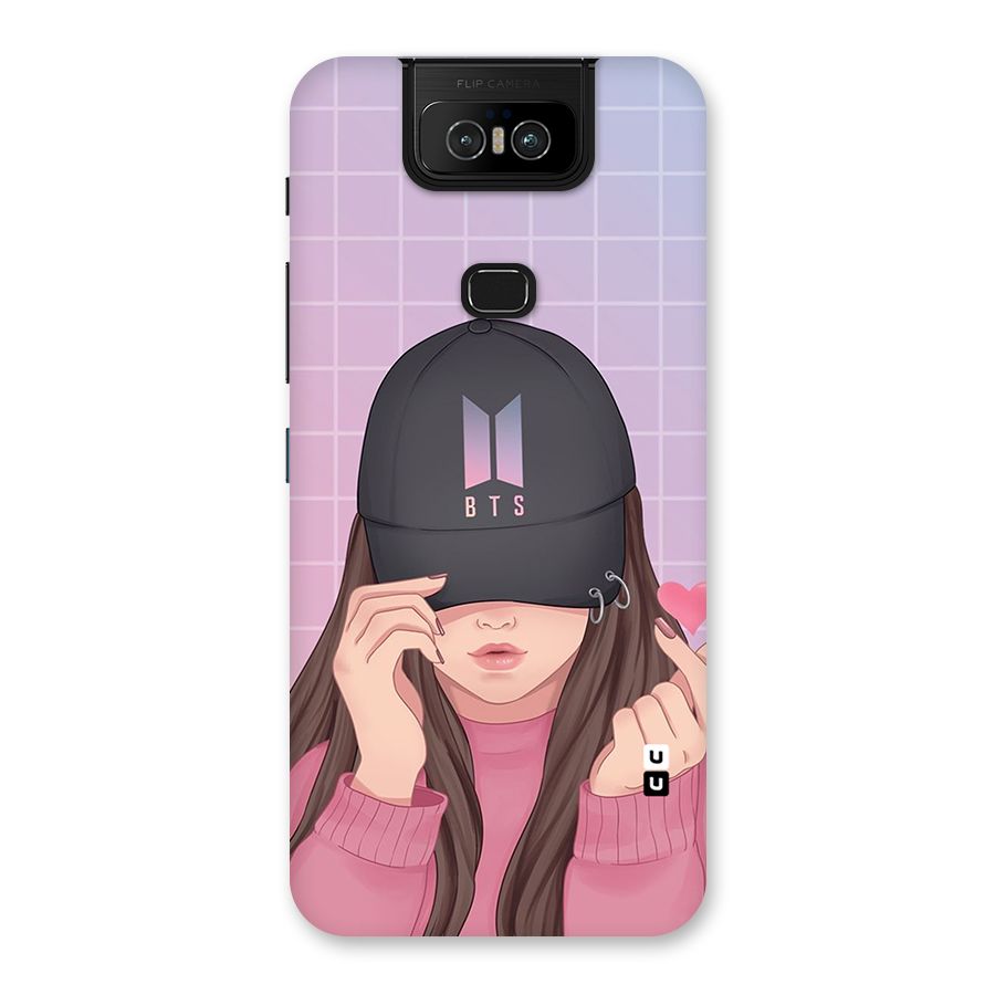 Anime Beautiful BTS Girl Back Case for Zenfone 6z