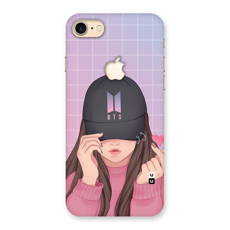 Anime Beautiful BTS Girl Back Case for iPhone 7 Apple Cut
