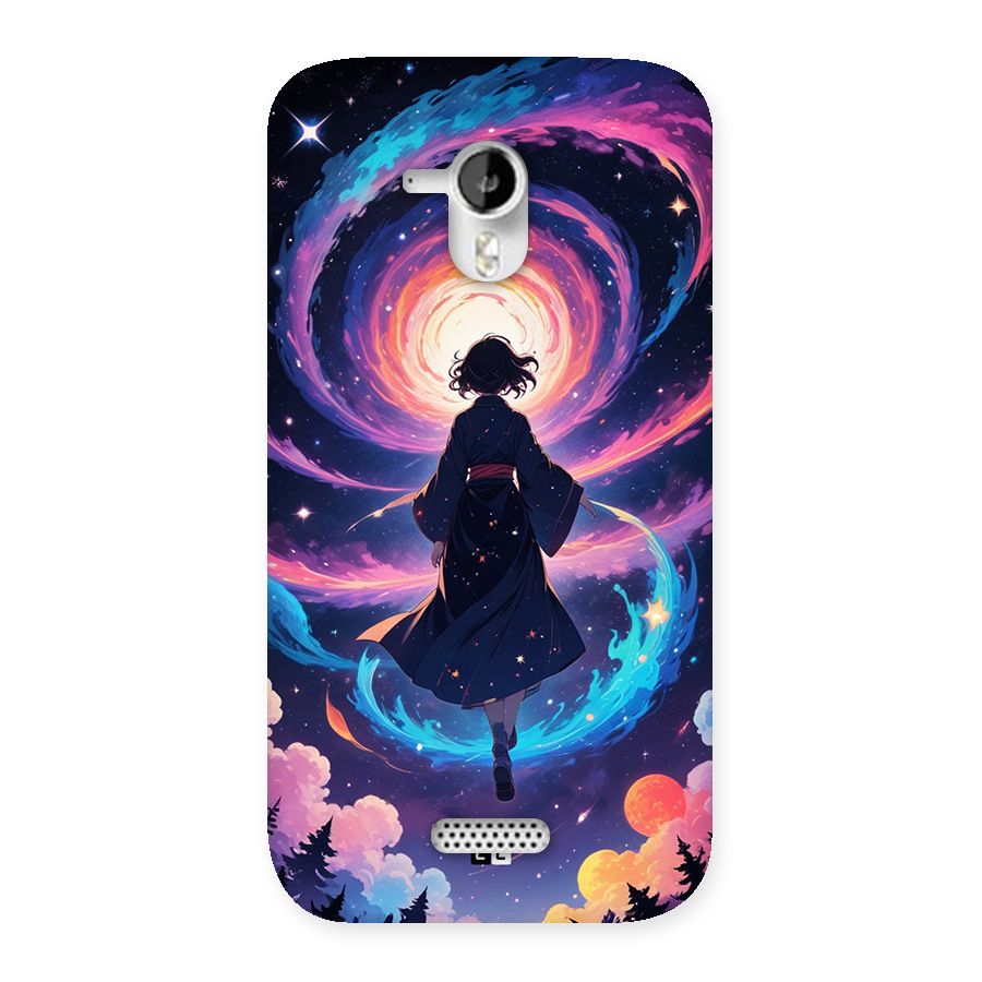 Anime Galaxy Girl Back Case for Canvas HD A116