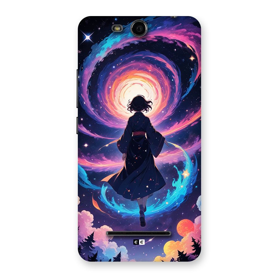 Anime Galaxy Girl Back Case for Canvas Juice 3 Q392