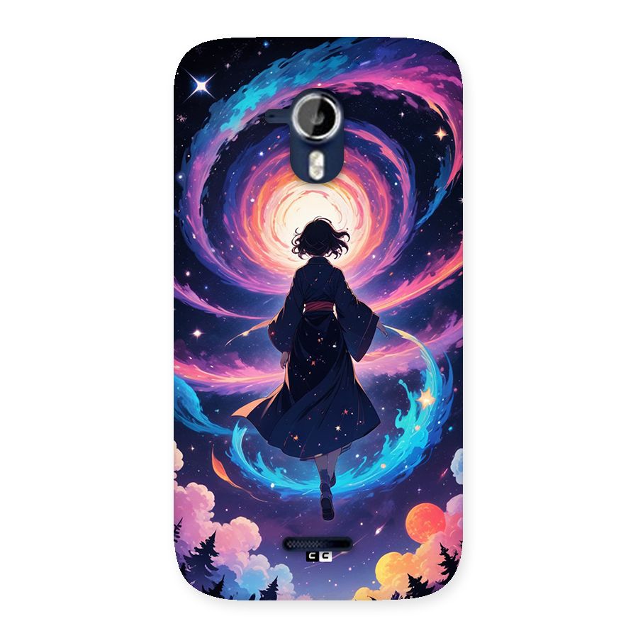 Anime Galaxy Girl Back Case for Canvas Magnus A117
