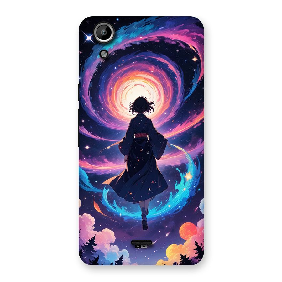 Anime Galaxy Girl Back Case for Canvas Selfie Lens Q345
