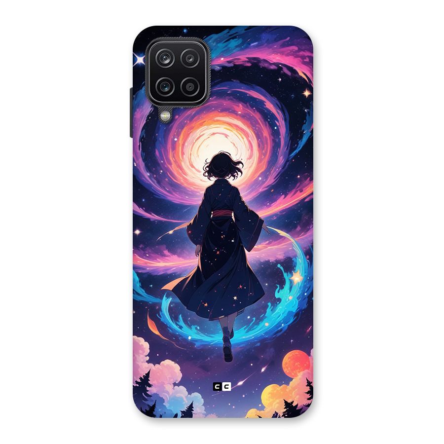 Anime Galaxy Girl Back Case for Galaxy A12