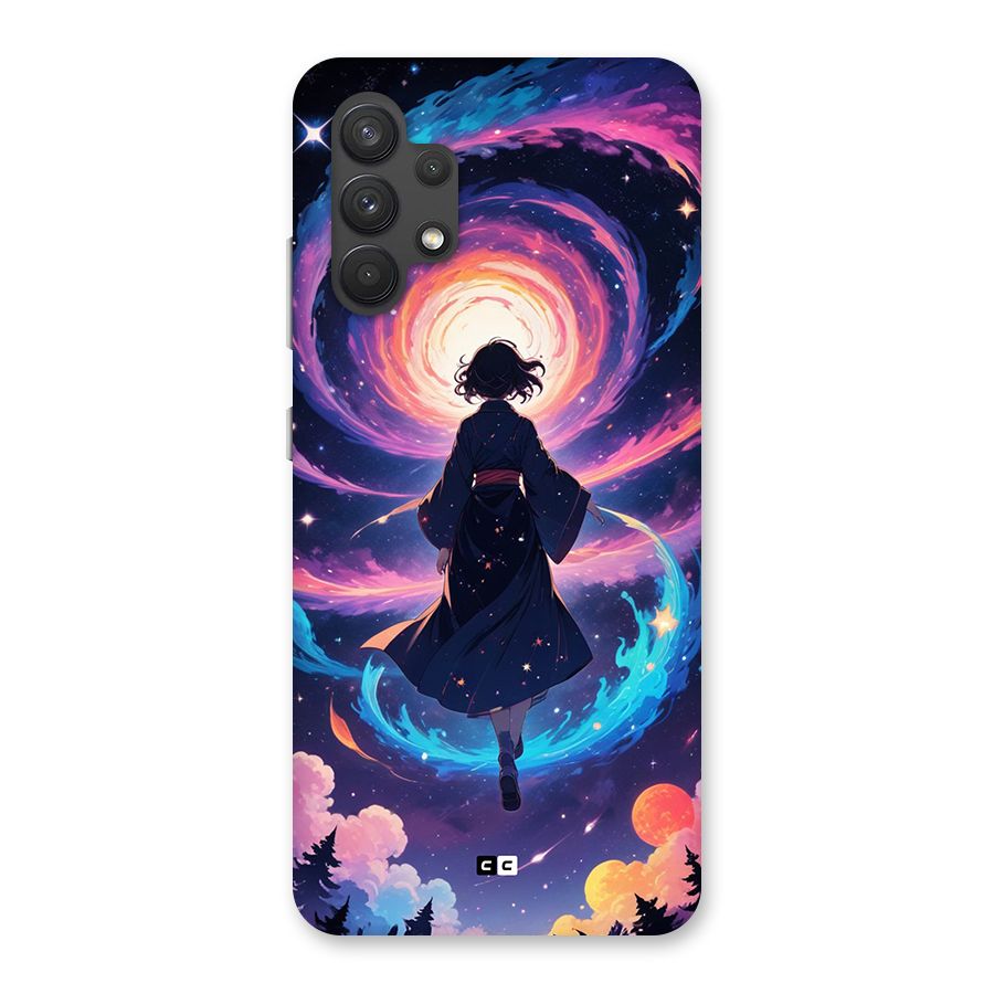 Anime Galaxy Girl Back Case for Galaxy A32