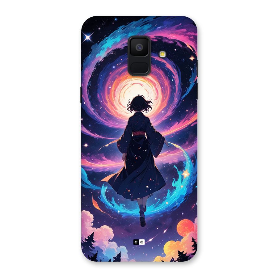 Anime Galaxy Girl Back Case for Galaxy A6 (2018)