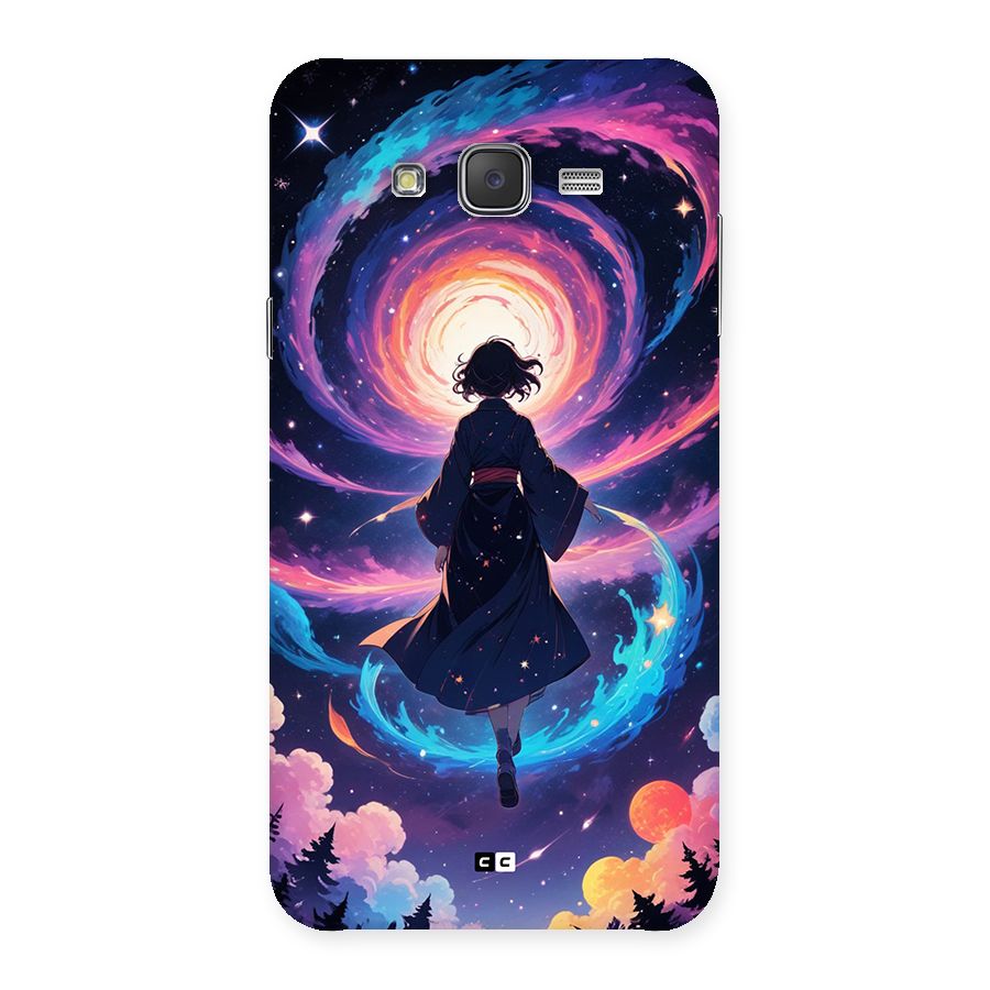 Anime Galaxy Girl Back Case for Galaxy J7