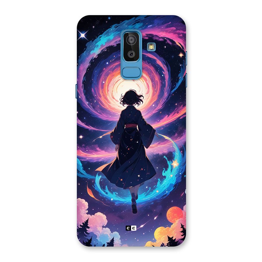 Anime Galaxy Girl Back Case for Galaxy J8