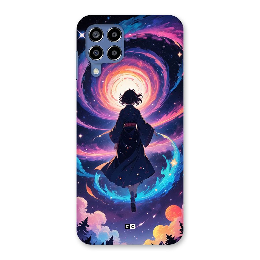 Anime Galaxy Girl Back Case for Galaxy M53 5G