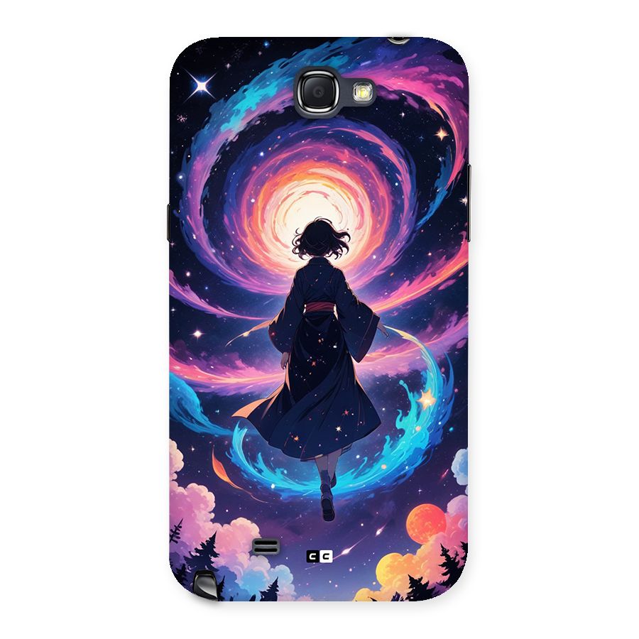 Anime Galaxy Girl Back Case for Galaxy Note 2