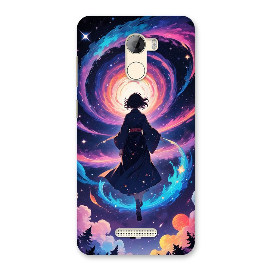 Anime Galaxy Girl Back Case for Gionee A1 LIte