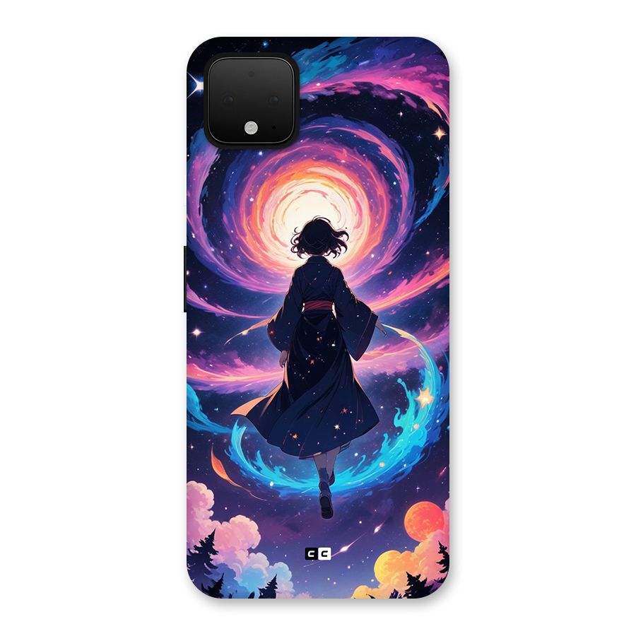 Anime Galaxy Girl Back Case for Google Pixel 4 XL