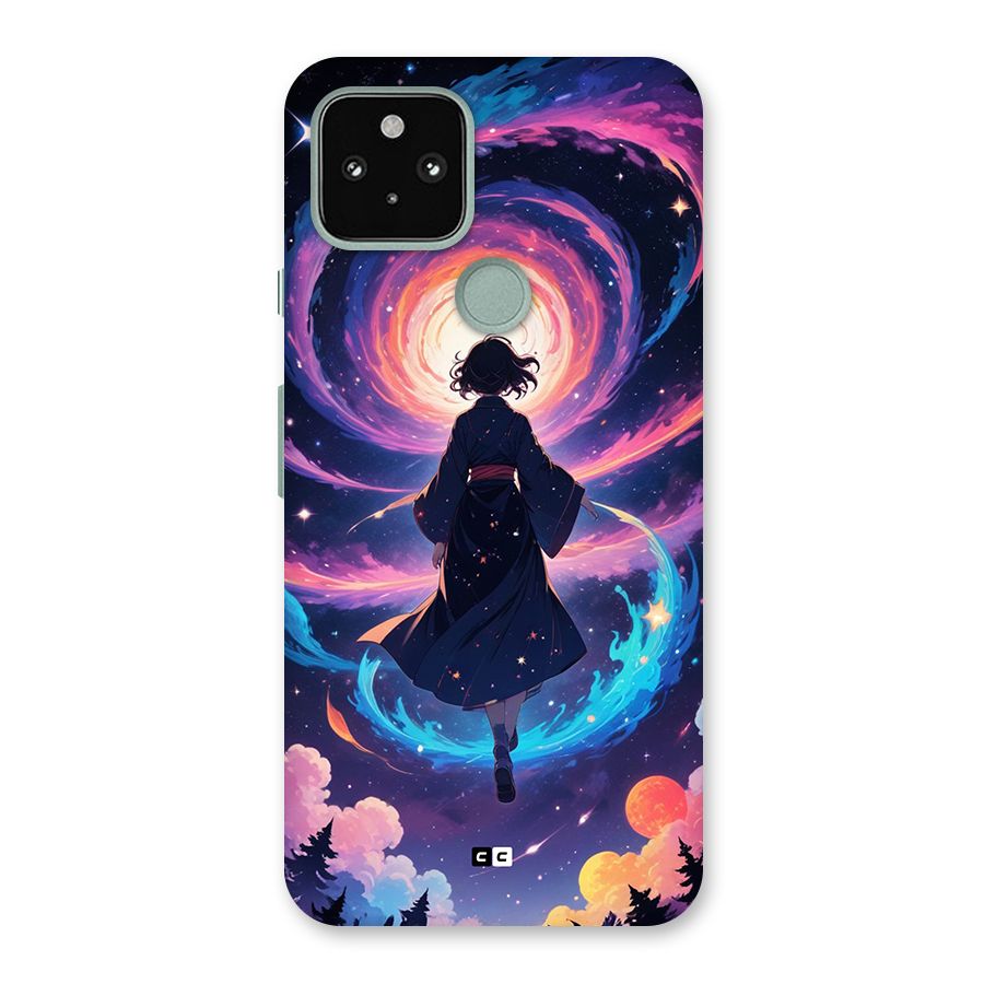 Anime Galaxy Girl Back Case for Google Pixel 5