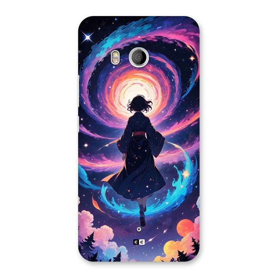 Anime Galaxy Girl Back Case for HTC U11