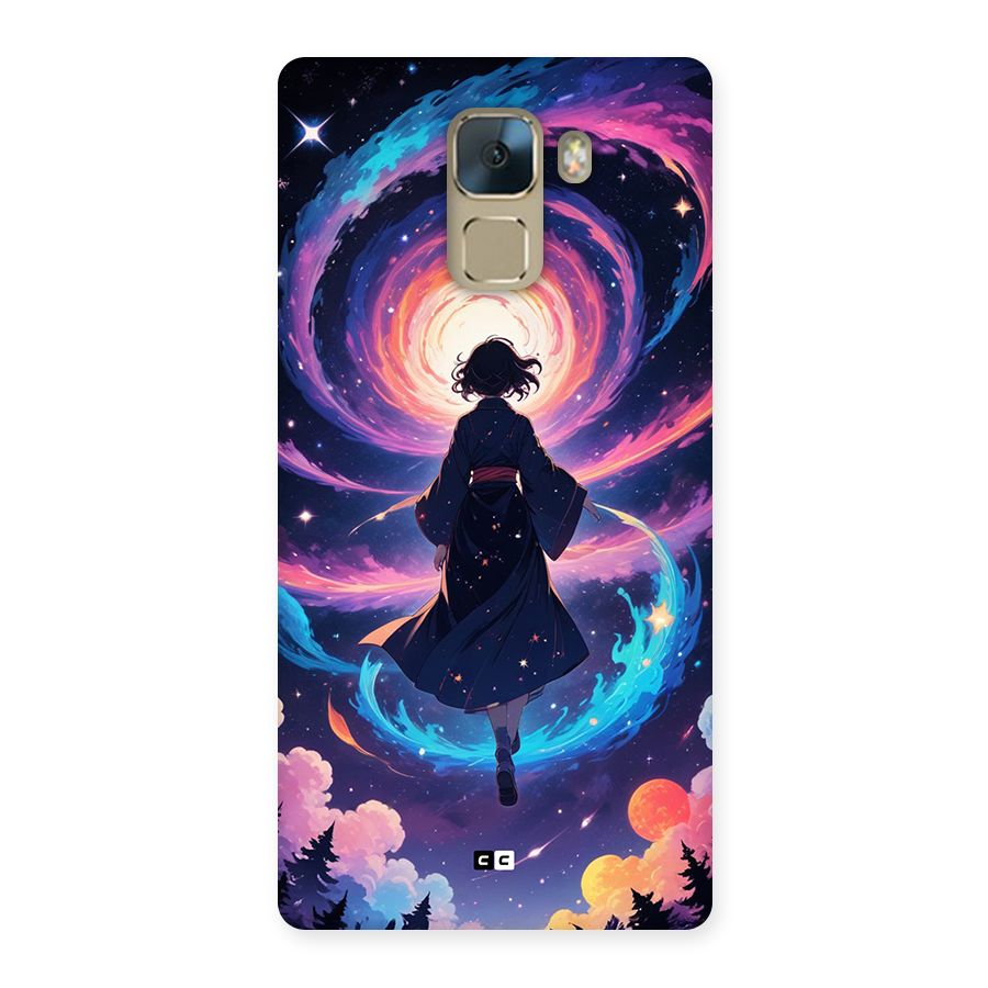 Anime Galaxy Girl Back Case for Honor 7