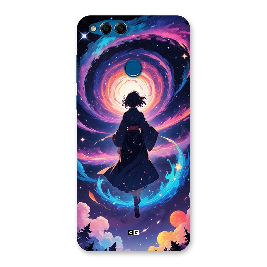 Anime Galaxy Girl Back Case for Honor 7X