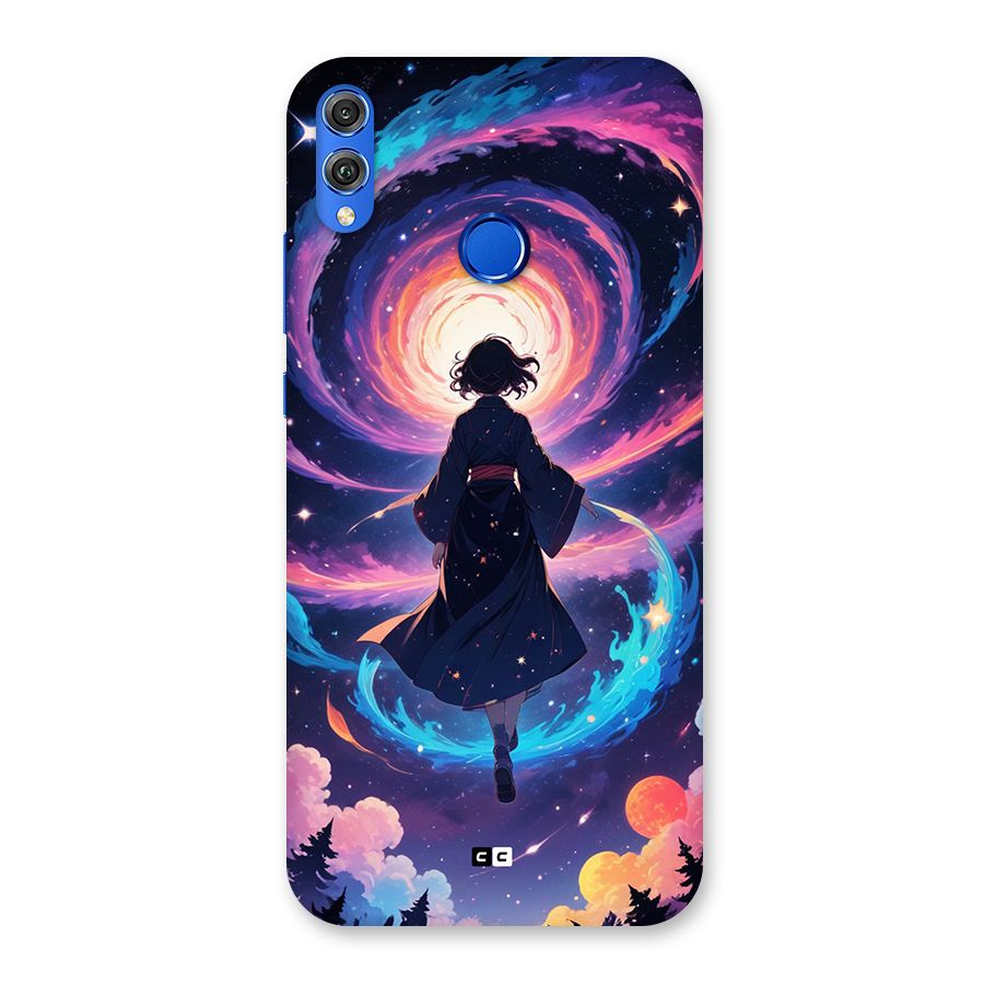 Anime Galaxy Girl Back Case for Honor 8X