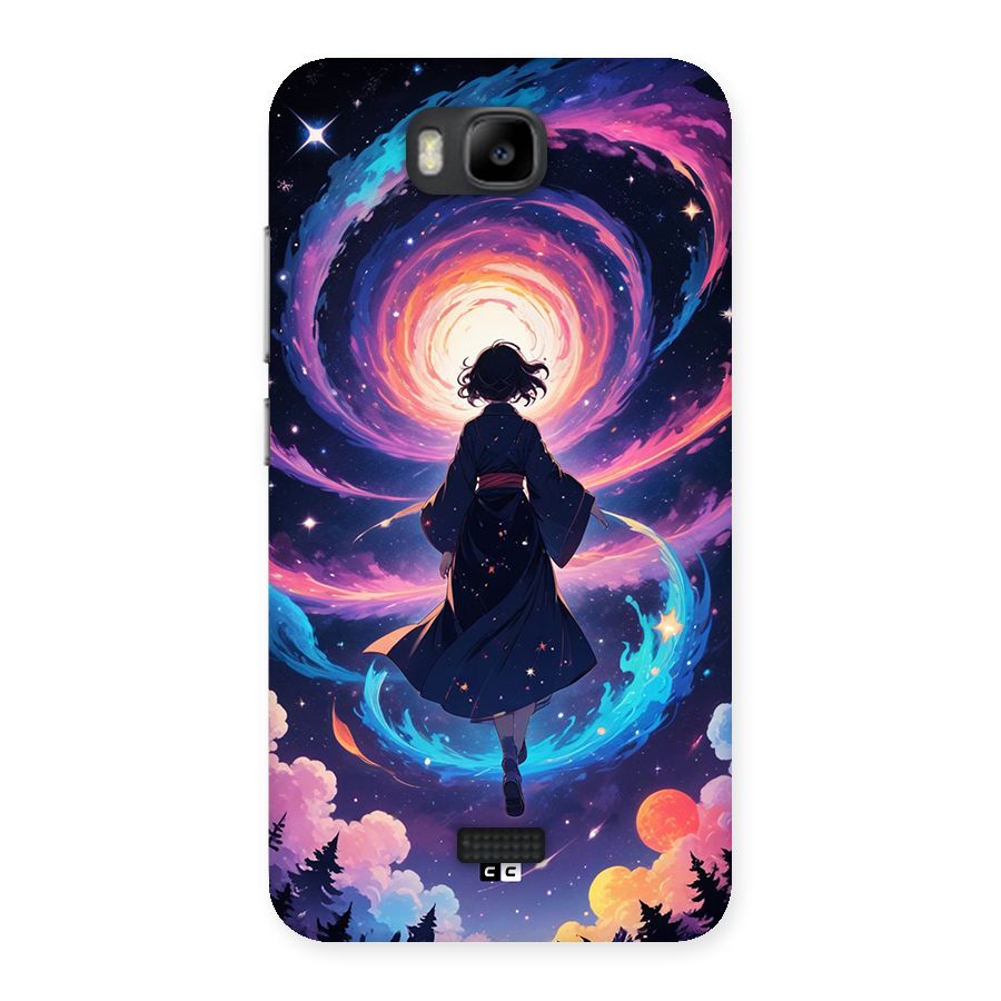 Anime Galaxy Girl Back Case for Honor Bee