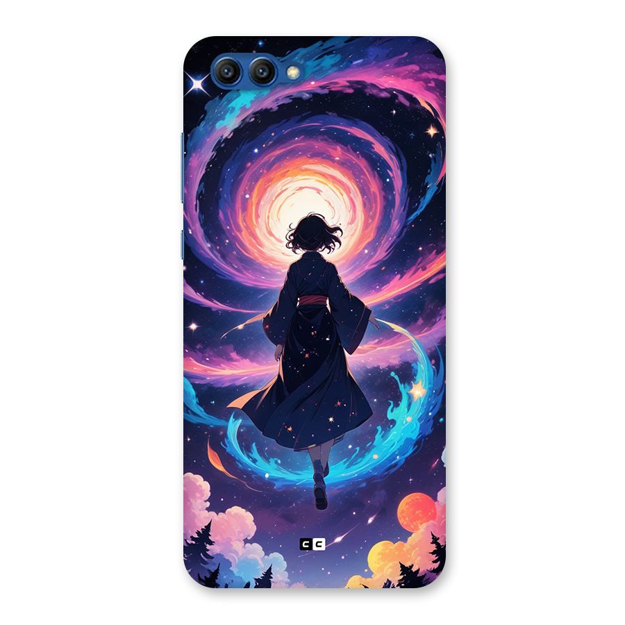 Anime Galaxy Girl Back Case for Honor View 10
